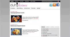 Desktop Screenshot of duhlicious.com